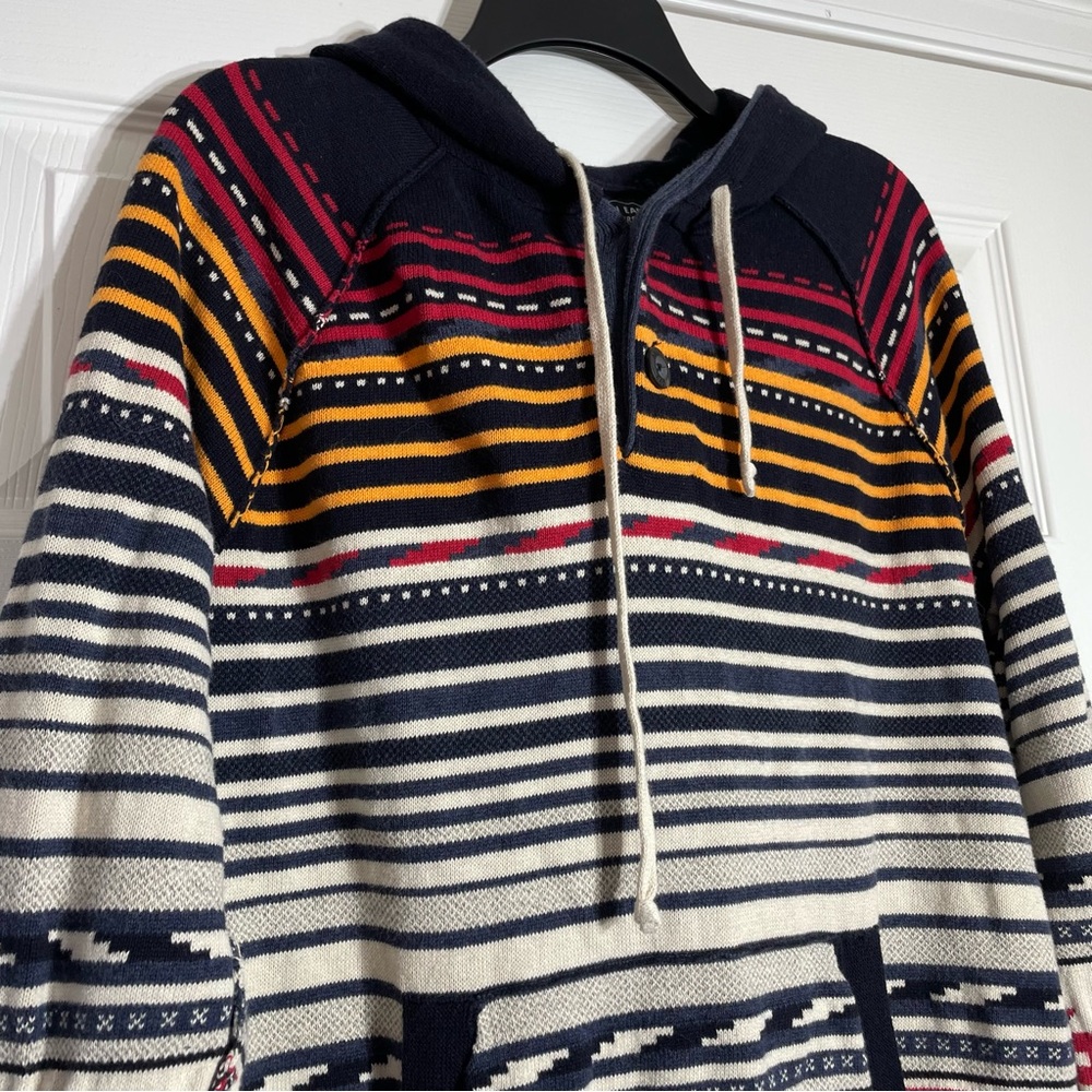 American Eagle Medium Hoodie Aztec Southwest Boho - Picture 2 of 9